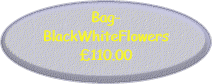 Bag-  BlackWhiteFlowers �110.00
